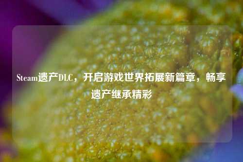 Steam遗产DLC,开启游戏世界拓展新篇章,畅享遗产继承精彩