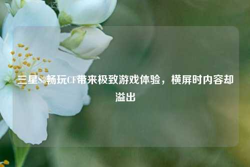 三星S8畅玩CF带来极致游戏体验，横屏时内容却溢出